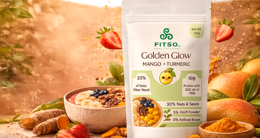 Mango Turmeric Superfood Mix: Natural Glow, Immunity & Anti-Inflammatory Power