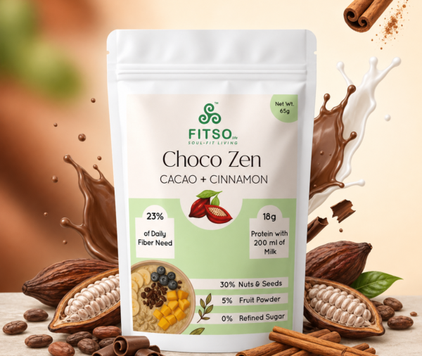 FITSO – Choco Zen (Cacao + Cinnamon) - Pack of 1