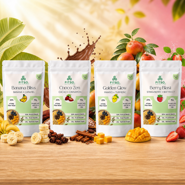 FITSO – Assorted Pack – Pack of  6 – All Flavors Mixed