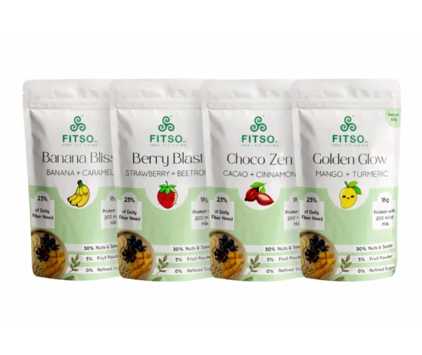 Fitso - Assorted Pack - Pack of 6